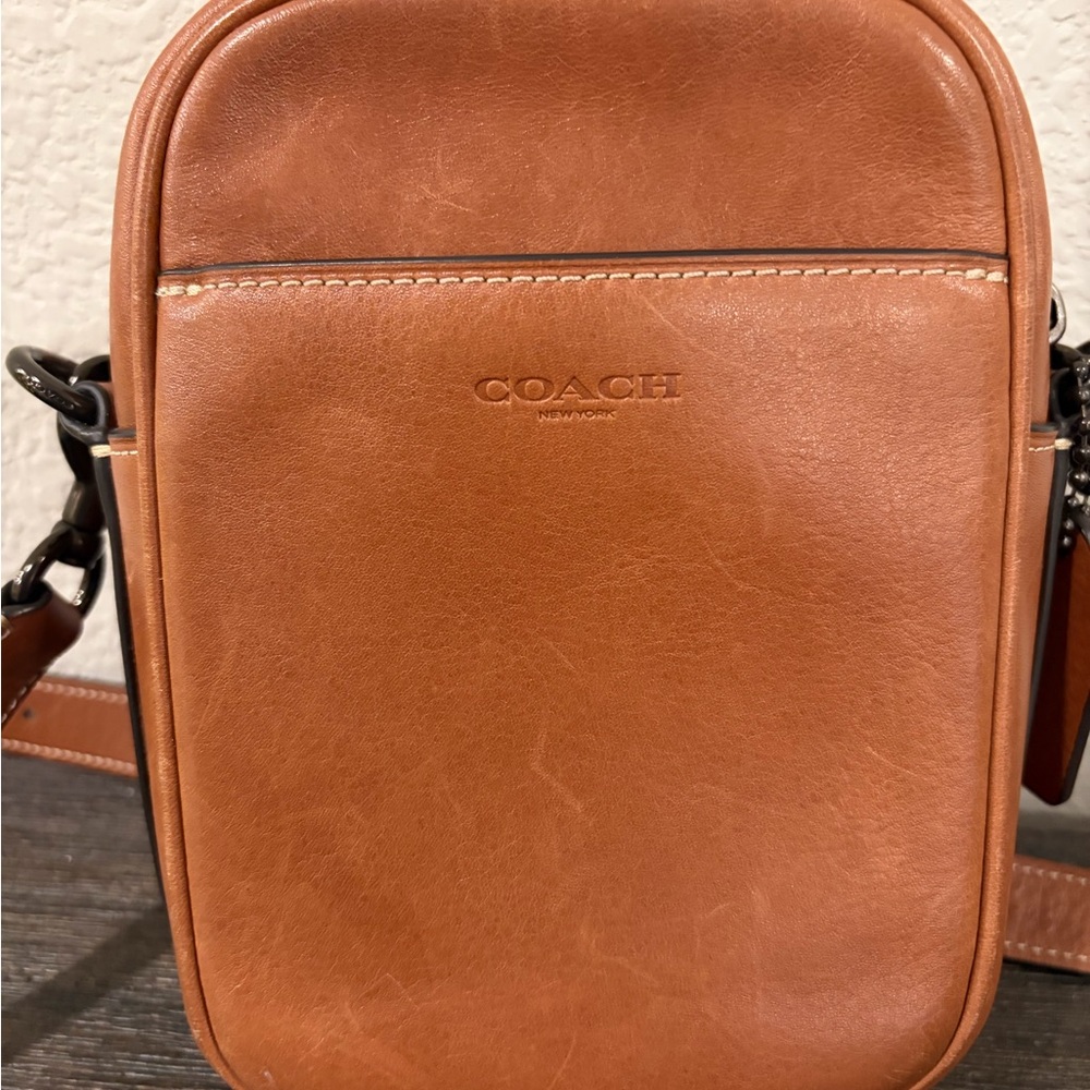 Coach Hitch Crossbody Men's Leather Bag